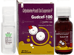 Gudcef 100 Dry Syrup 30Ml Gudcef 100 Dry Syrup 30Ml